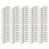 TOPFROP 100pcs Window Screen Tension Clips Steel Flat Spring Corner