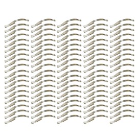 TOPFROP 100pcs Window Screen Tension Clips Steel Flat Spring Corner Clips Window Screen Spring Clips Set for Aluminum Channel