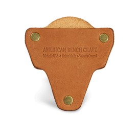 American Bench Craft Flashlight Holster fits STREAMLIGHT PolyTac 88850 & STREAMLIGHT ProTac 1L-1AA, Tactical Leather Flashlight Holster, Flashlight Belt Holder (Tan)