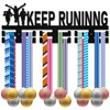 CREATCABIN Keep Running Medal Holder Sport Medal Hanger Wall Mount