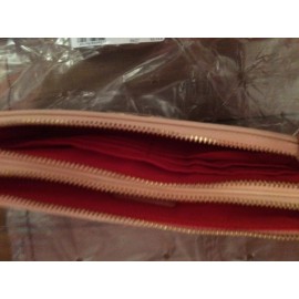 Coach Signature Double Zip Wallet/Wristlet Style #53175