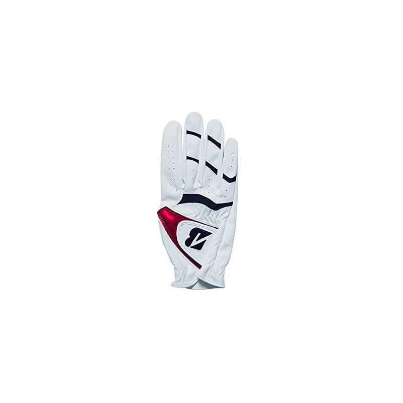 Bridgestone Strong DUAL GLG21 Golf Gloves Men's White/Red 25cm