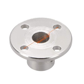 uxcell 6mm Inner Dia H12D10 Rigid Flange Coupling Motor Guide Shaft Coupler Motor Connector 2 PCS for DIY Parts