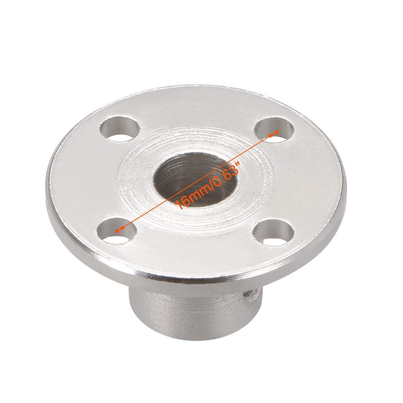 uxcell 6mm Inner Dia H12D10 Rigid Flange Coupling Motor Guide