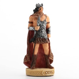 Veronese Design 3 3/8 Inch Odin The Norse All Father Hand Painted Polyresin Miniature Figurine
