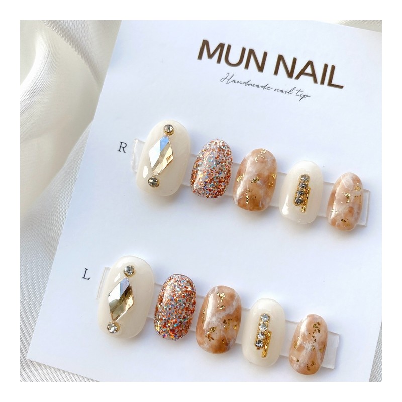 MunNail Queen's Nail ✨ - Round / MunNail 여왕님네일 ✨