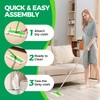 PEACHICHA Dry Sweeping Cloths Mop Refills Disposable Sweeping Cloths Floor