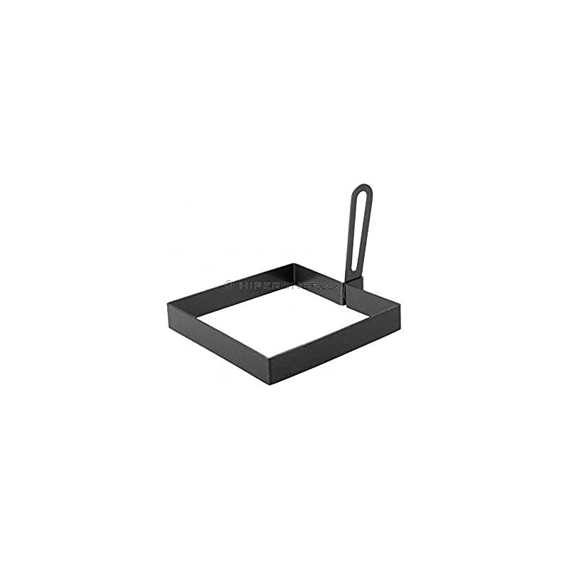 Ibili Egg Mould Moka Square 10x10 cm, rolled steel plate,
