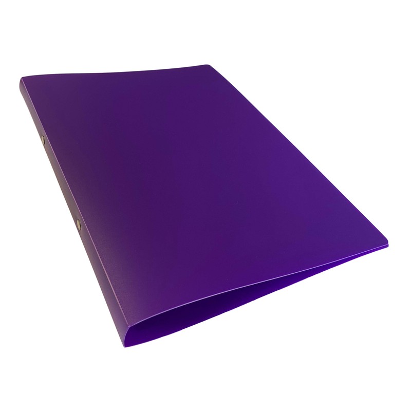 Janrax A4 Purple PP Ring Binder – 25mm Spine, 2