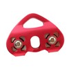 Mountaineering Climbing Double Axle Double Zip Line Trolley Steel Rope