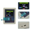 Transistor Meter,LCR-TC1 Multi-Function Graphical Capacitance Resistance ESR Tester Full Color