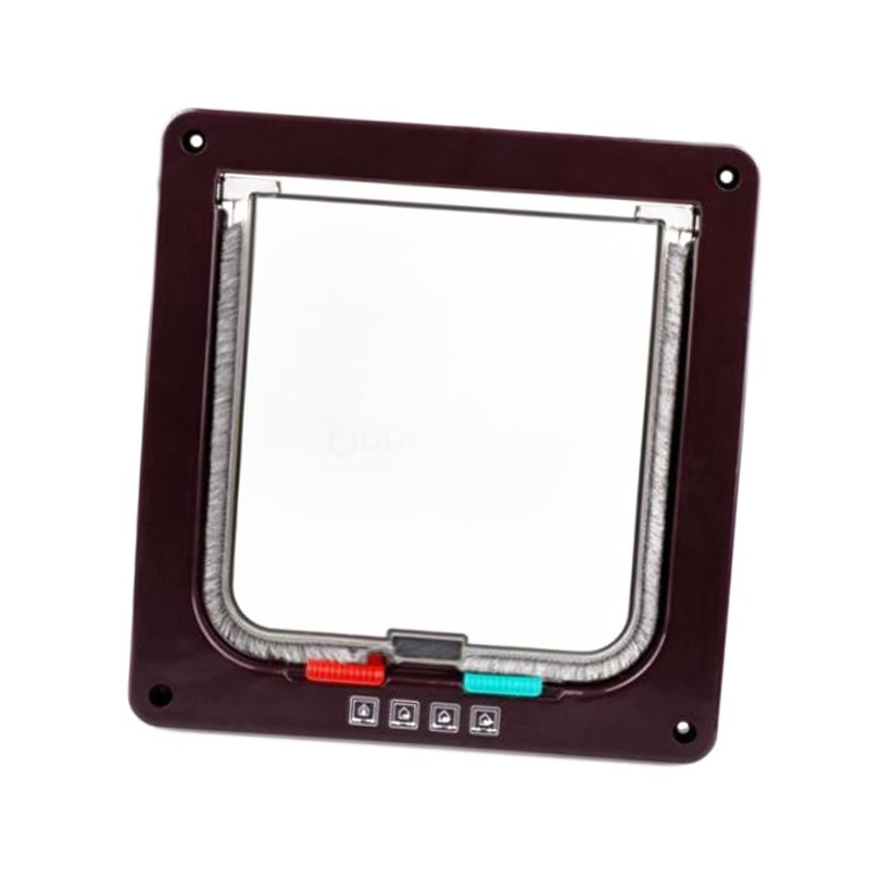 ORFOFE Magnetic Lockable Pet Door Flap for Cats Dogs s