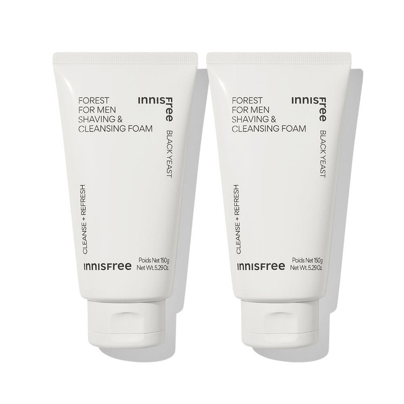 innisfree [더블구성] 이니스프리 포레스트 포맨 쉐이빙 & 클렌징 폼 150g