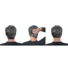 Quality Time Neck Hair Guide - A Neckline Template for Shaving and Keeping a Clean and Straight Neck Hairline: A Stencil for Neckline Haircuts, Do-it-yourself, Made in USA