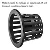 sourcing map Garden Slotted Mesh Cups Hydroponic Net Pots Plastic
