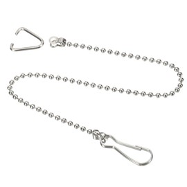 MECCANIXITY Toilet Flappers Chain, 25cm Toilet Handle Lever Lift Flush Replacement Ball Chain Link, 304 Stainless Steel Pack of 6