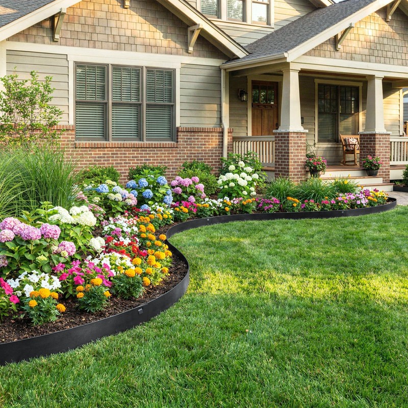 33ft. Metal Landscape Edging 5 inch (2.5" Above Ground, 2.5"