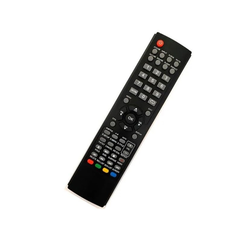 Compatible for TEAC 0118020315 TV Remote Control LCDV2656HDR LCDV3256HDR LCDV2681FHD