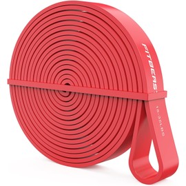 FitBeast Pull Up and Workout Resistance Band, Versatile Exercise Band for Men and Women - Perfect for Fitness Training and Full Body Workouts (Red (15-35 lbs))