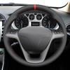 MEWANT Hand Stitched Car Steering Wheel Covers for Lancia Delta
