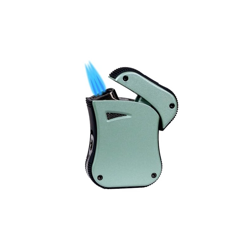 Lotus Blaze Triple Torch Lighter (Green)