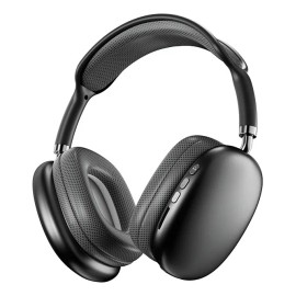 Audífonos Inalámbricos Bluetooth Con Micrófono P9 Pro Max Color Negro