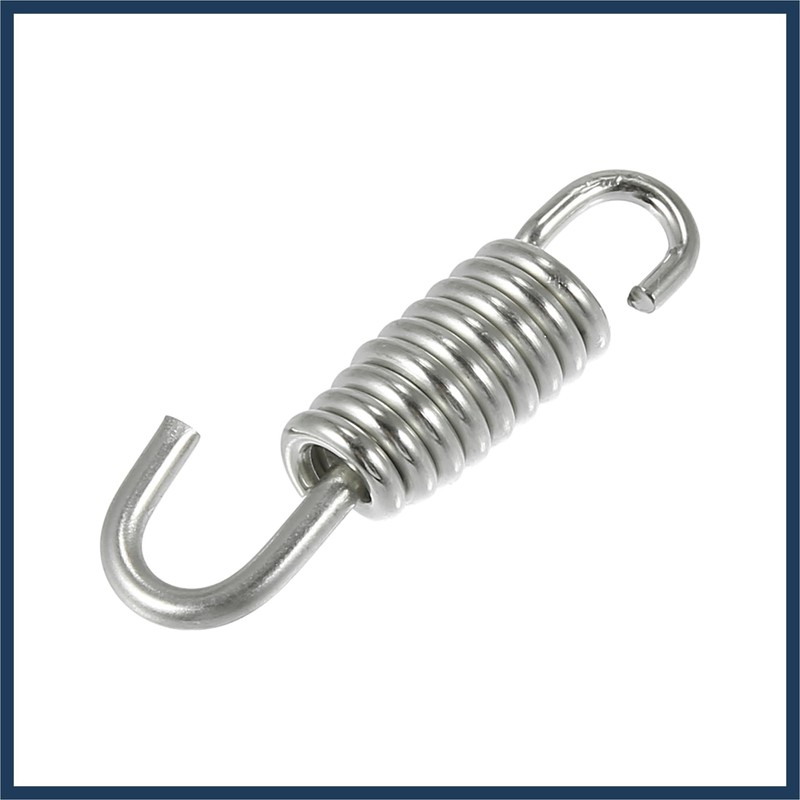 INFINAUTO Motorcycles Universal Exhaust Pipe Spring 40mm 1.57" Stainless Steel