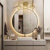 BEHIYA Bathroom Vanity Light with 3 Bulbs Bathroom Light Fixtures