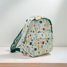 Carousel Home Woodland Animals Kids Backpack | Lightweight Children’s Rucksack for Nursery, School or Travel | Cute Animal Designs with Front Pocket & Zip Closure