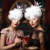 LdevotionR Elegant Fascinator Hats for Women - Stylish Mesh and