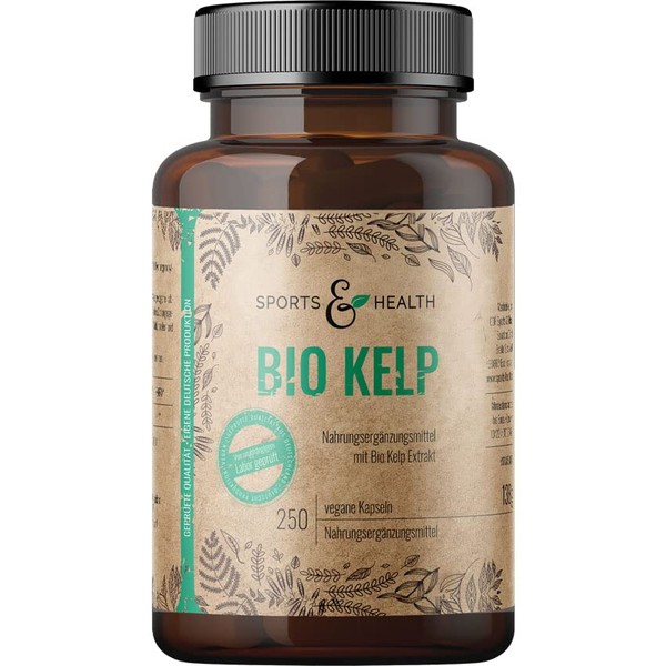 Bio Kelp with Kelp Extract Contains 315 μg Natural Iodine