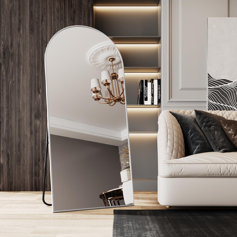 AUYHM 34"x76"Standing Mirror Full Length,Nano Glass Large Mirror Full Length,