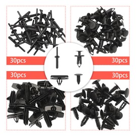 FanPaYY Wrangler Radiator Grille Mounting Clips Bumper Plastic Rivets for Each Wrangler 2007-2022 Grand Cherokee 2005-2010 Liberty 2002-2010 6030441 6503598 6506007AA 68039280-AA Pack of 121