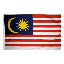 Malaysia Flag Nylon 3 ft. x 5 ft.