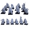 Forged Terrain Fantasy Dwarf Rangers Miniature 32mm Tabletop Games Fantasy