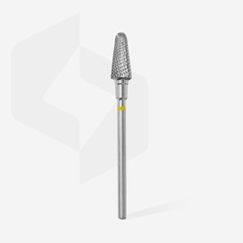 STALEKS PRO - Carbide Burr - Cone Base (Super Small Cross Cut) I Attachment for Apparative Manicures and Pedicures I Grinding Attachment for Electric Grinders I Nail Drill Bit (FT70Y060/14)