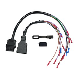Western Plow Wiring Harness Repair Kit - 9 Pin Snow Plow Repair Harness with Part Numbers 49317, 22335K - 49308 22336K Easy Fix for Your Plow Side Harness Compatible with Western Models