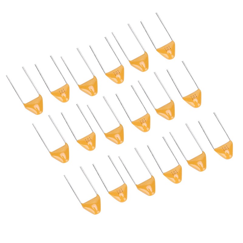 1000Pcs Monolithic Capacitor InLine Ceramic 100PF 5.08mm Lead Pitch DC50V