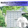 Ymtzfu 1 Pack Mailbox Lock,Mailbox Lock Replacement Heavy-Duty Cam C7120