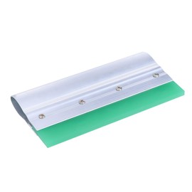 COHEALI Rubber Printing Squeegee Kit Wear Silk Screen Tool with Aluminum Handle for DIY Projects Comfortable Grip Durable Rubber Scraper Board Random Colors Random Color