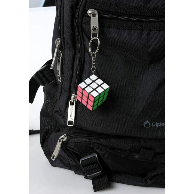 1Pc Mini 3X3 Keychain Cube Keyring Cube Stickerless Bright Speed