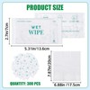 Enjamyo 300 Pack Wet Wipes Individually Wrapped,Travel Size Hand Wipe,