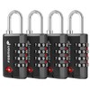 Fosmon TSA Approved Locks for Luggage/ Suitcase with Open Alert