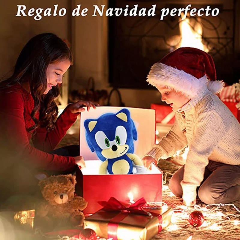 Wskik Peluches Sonic 30cm Alto Cumpleaños Perfecto Navidad Regalo