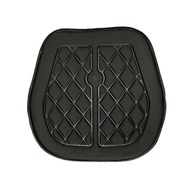 Big Ant Sitzkissen Auto, Vordersitze Sitzauflage aus Memory Foam, Orthopädischer Sitzpolster für Autositz, Bürostuhl und Alle Stühle - Schwarz (1 Stück)