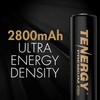 Tenergy Premium PRO Rechargeable AA Batteries, High Capacity 2800mAh NiMH