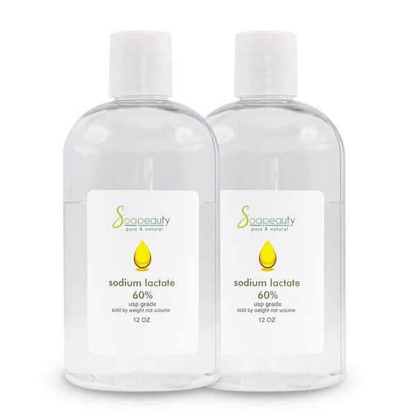SODIUM LACTATE for Soap Making & Lotions | 60% USP