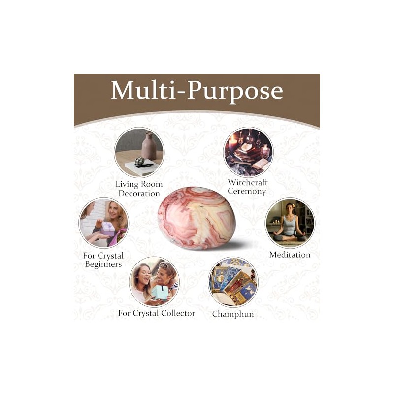 QINJIEJIE QINJIEJIE Crazy Lace Achat Steine natrliche Edelstein Gro? Kristalle