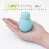 [Portable Mini Cremation Urn] you Can Pass Freetel, Blue Ashes