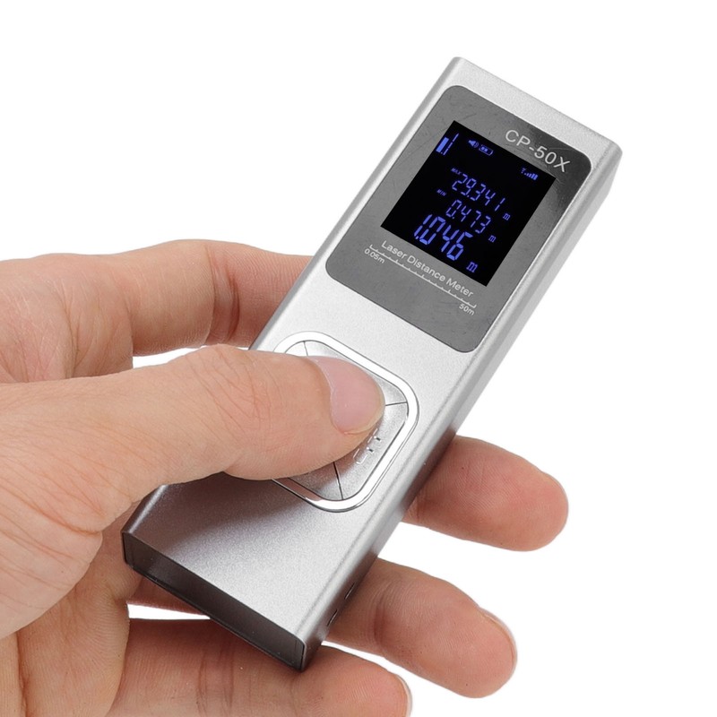 Distance Meter Accurate Voice Broadcast Small Electronic Ruler Handheld Rangefinder